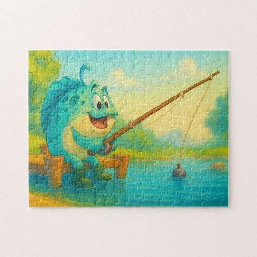 🐟 Puzzle de pêche amusant FriendFish 🎣 (Horizontal)