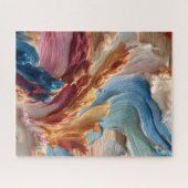 Puzzle de peinture abstraite (Horizontal)