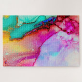 Puzzle de peinture Abstraite colorée (Horizontal)