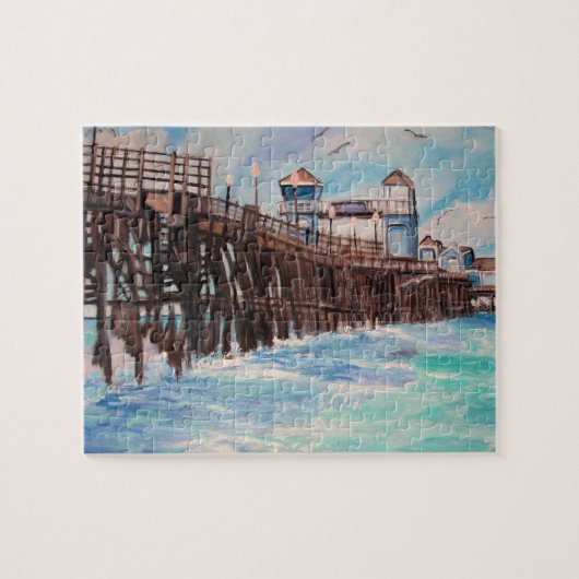 Puzzle de peinture de pilier d'Oceanside (Horizontal)