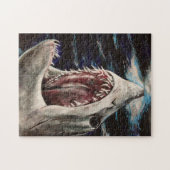 Puzzle de peinture de requin Mako (Horizontal)