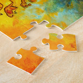 Puzzle de peinture maya (Côté)