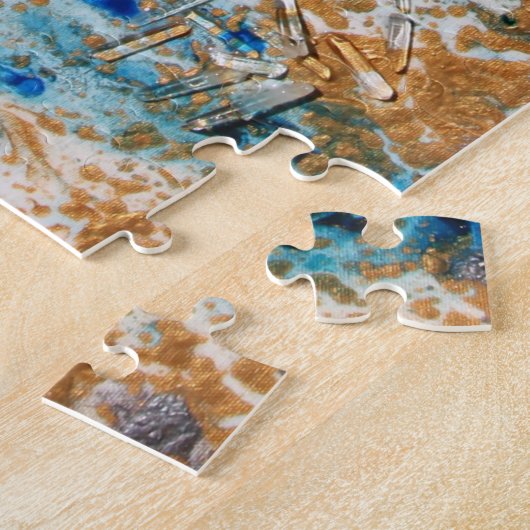 Puzzle de peinture - "Silent Star-Link" (Côté)