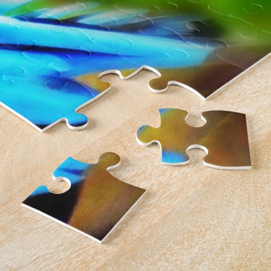 Puzzle de perroquet (Côté)