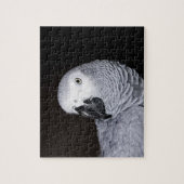 Puzzle de perroquet de gris africain (Vertical)