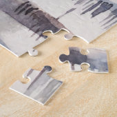 Puzzle de perroquet vert (Côté)