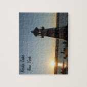 Puzzle de phare de lac Keuka (Vertical)