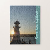 Puzzle de phare de lac Keuka (Vertical)