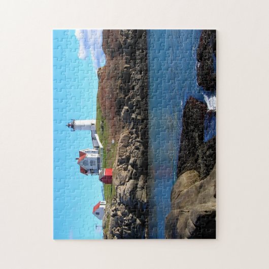 Puzzle de phare de protubérances (cap Neddick) (Vertical)