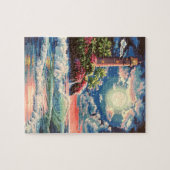 Puzzle de phare Mysical Moonlight peinture (Horizontal)