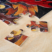 Puzzle de Phoenix de Japonais de Hokusai (Côté)