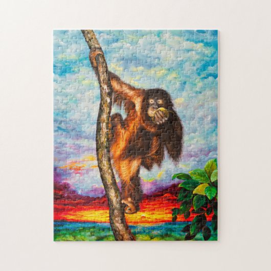 Puzzle de photo avec la boîte-cadeau (Vertical)