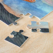 Puzzle de photo d'art de peinture de yoga de surf (Côté)