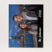 Puzzle de photo de couple simple moderne (Vertical)