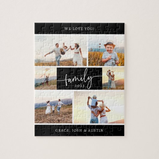 Puzzle de photo de famille (Vertical)