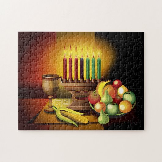 Puzzle de photo de Kwanzaa (Horizontal)
