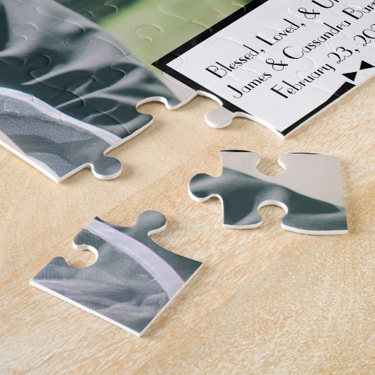 Puzzle de photo de mariage (Côté)