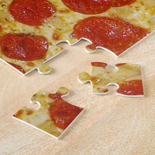 Puzzle de photo de pizza (Côté)