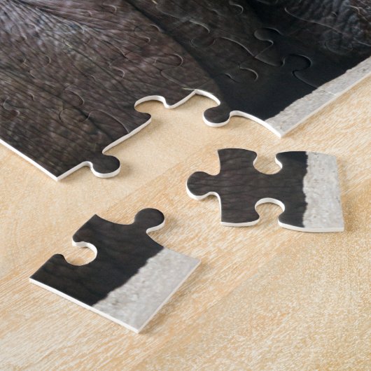 Puzzle de photo d'hippopotame (Côté)