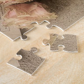 Puzzle de photos de violon, de feuilles et de fleu (Côté)