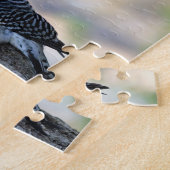 Puzzle de pic à ventre jaune (Côté)