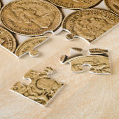 Puzzle de pièce de monnaie de livre (Côté)