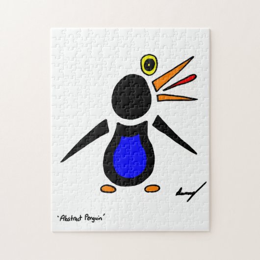 Puzzle de pingouin Abstrait (Vertical)