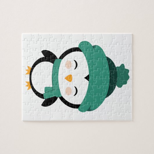 Puzzle de pingouin mignon (Horizontal)