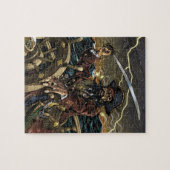 Puzzle de pirate de Blackbeard (Horizontal)