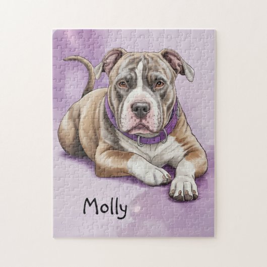 Puzzle de Pitbull (Vertical)