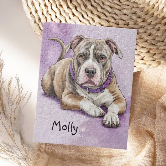 Puzzle de Pitbull en Pièces