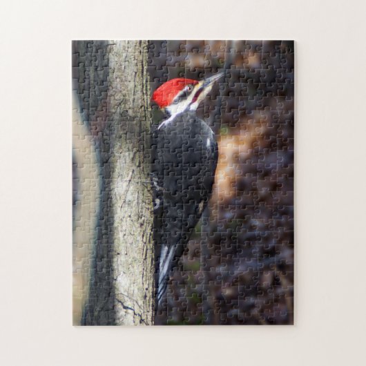 Puzzle de pivert de Pileated (Vertical)