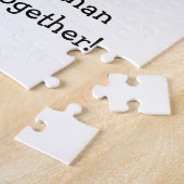 Puzzle de Pizza avec Citation Drôle (Côté)