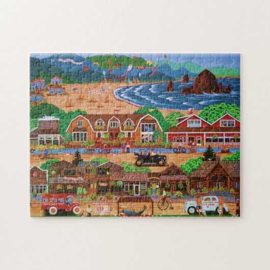 Puzzle de plage de canon (Horizontal)