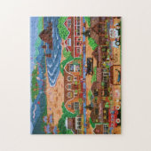 Puzzle de plage de canon (Vertical)