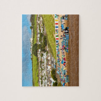 Puzzle de plage de Woolacombe de l'anglais