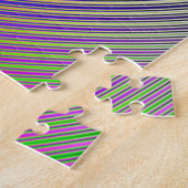 Puzzle de plan pyramidal psychédélique (Côté)