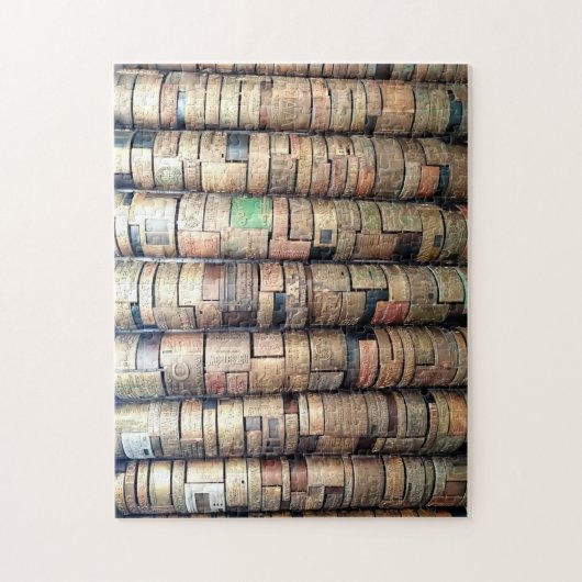 Puzzle de plaque d'impression de boîte à fruits (Vertical)