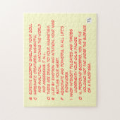 Puzzle de poème de SCORPION (Vertical)