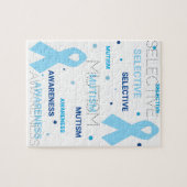 Puzzle de points de mutisme sélectif (Horizontal)