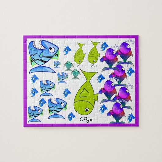 Puzzle de poisson (Horizontal)