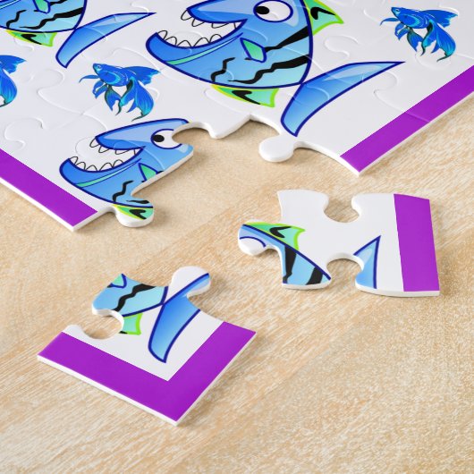 Puzzle de poisson (Côté)