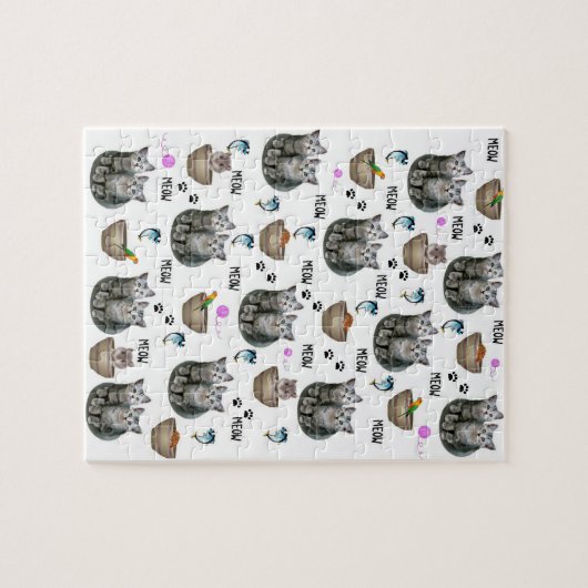 Puzzle de poisson chats (Horizontal)
