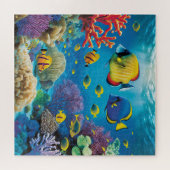 Puzzle de poisson coloré océan (Horizontal)