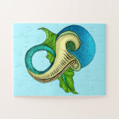 Puzzle de poisson impair (Horizontal)