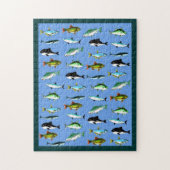 Puzzle de poisson plus petit (Vertical)