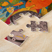 Puzzle de poissons (Côté)