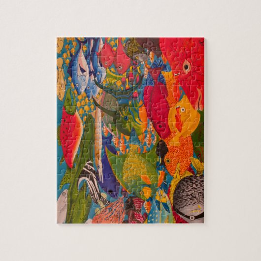 Puzzle de poissons (Vertical)