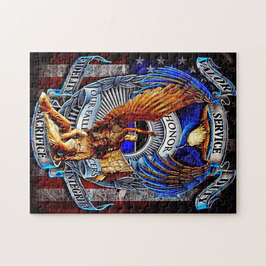 Puzzle de policier (Horizontal)