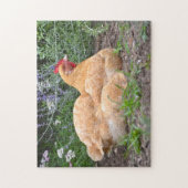Puzzle de poulet du jour brillant (Vertical)